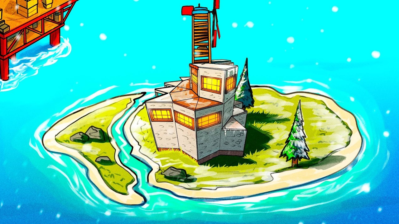 We CLAIMED a STRANDED ISLAND in Rust