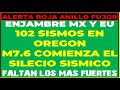 🟠EXP0510N EN EL POPOCATEPETL Y OBJETO 🟠COMIENZA EL SILENCIO SISMICO M7.6🟠102 TERREMOTOS EN OREGON 🟠