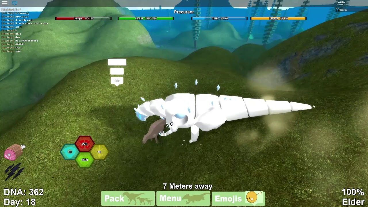 Roblox Dinosaur Simulator Precursor Youtube