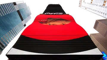 Unique 3D Coca-Cola Ad Billboard