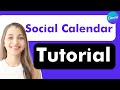 How to Create a Social Media Calendar on Canva | Plan Your Content Like a Pro