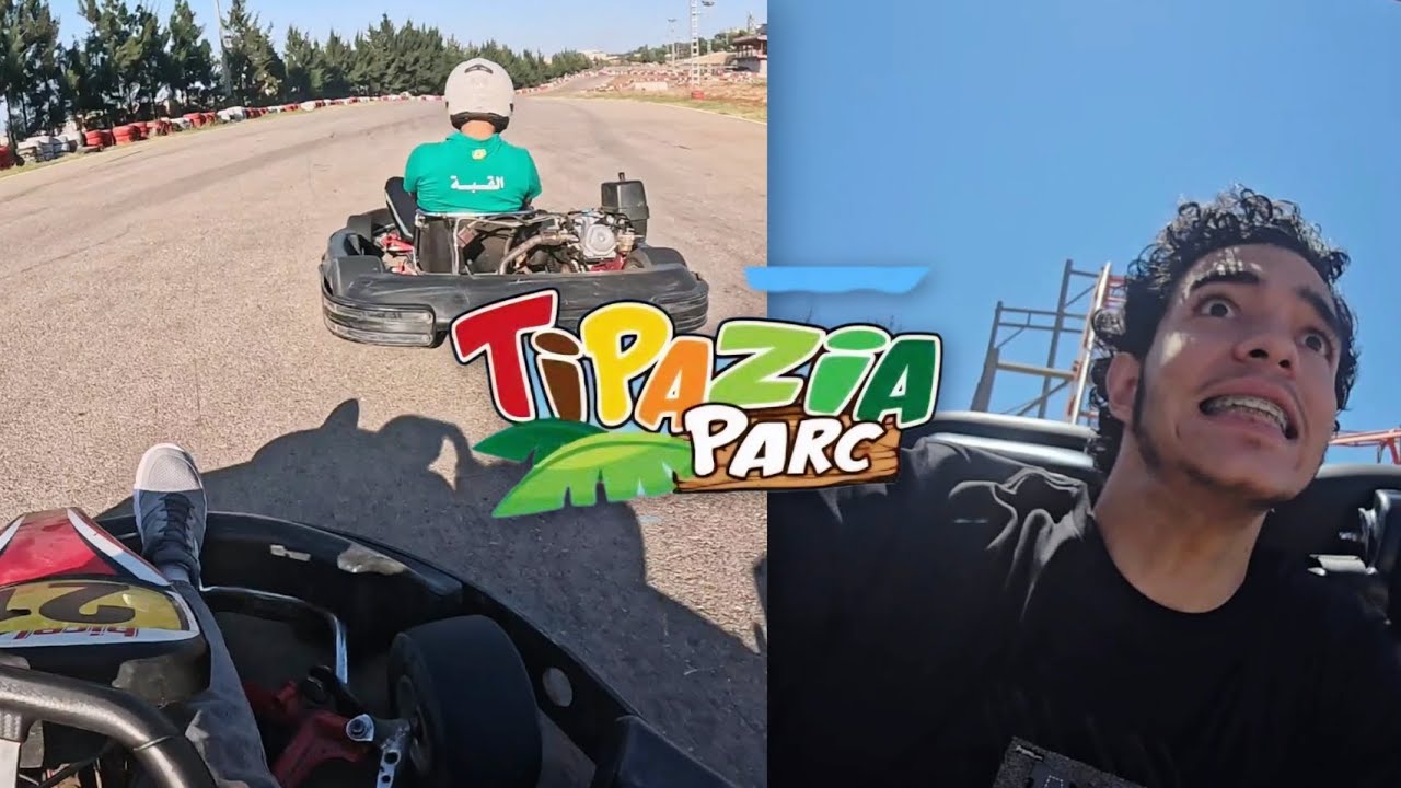 تجربة أكبر كارتينغ في الجزائر💥. Karting Tipazia Park tipaza