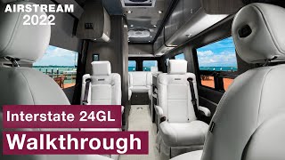 Airstream 2022 Interstate 24GL Touring Coach Walkthrough