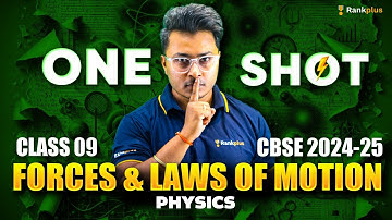 Forces And Laws of Motion One Shot🔥 | CBSE 9 Physics | Yodha Series | Abhishek Sir | Rankplus