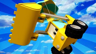 Прыжок с парашютом - малыши грузовички 👶 Обучающий мультфильм для детей