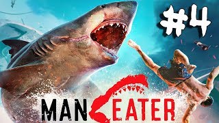 Maneater - Walkthrough - Part 4 - Sea Change (PC HD) [1080p60FPS]