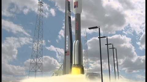 Maya animation -Atlas Rocket Launch