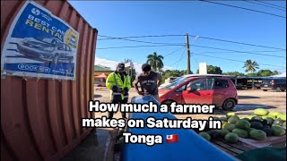 How Much A Farmer Makes On Saturday In Tonga 