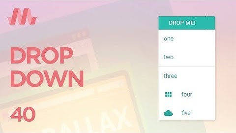 Curso Materialize CSS - Aula 40 - Javascript (Dropdown)