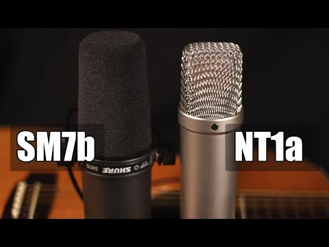 Rode NT1a vs Shure SM7b (acoustic guitar) (pt.1)