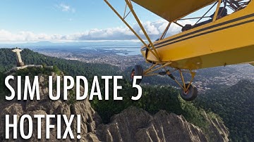 SIM UPDATE 5 Hotfix! | MSFS Update - No More CTDs?