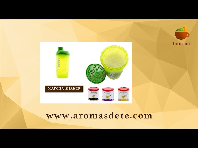 Matcha Shaker 500ml, prepara tu matcha en menos de 2 minutos.