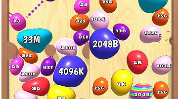 Blob Merge 3D / Pop Us - (MAX LEVEL) Sastifying Asmr Gameplay