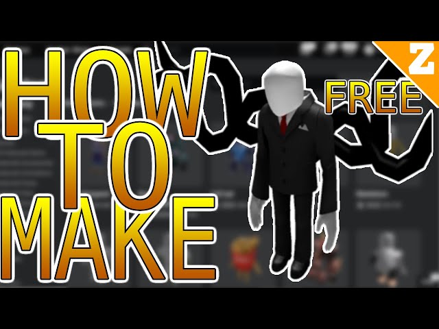 how to make a free slender on roblox｜TikTok-sökning