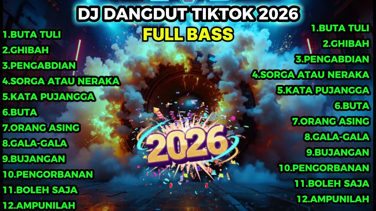 DJ DANGDUT TERPOPULER VIRAL TIKTOK FULL BASS