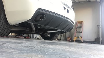 2011 Chevy Camaro RS V6 Muffler Delete 3K RPMs