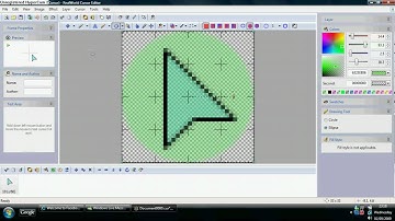 how to make a custom mouse pointer with realworld cursor editor