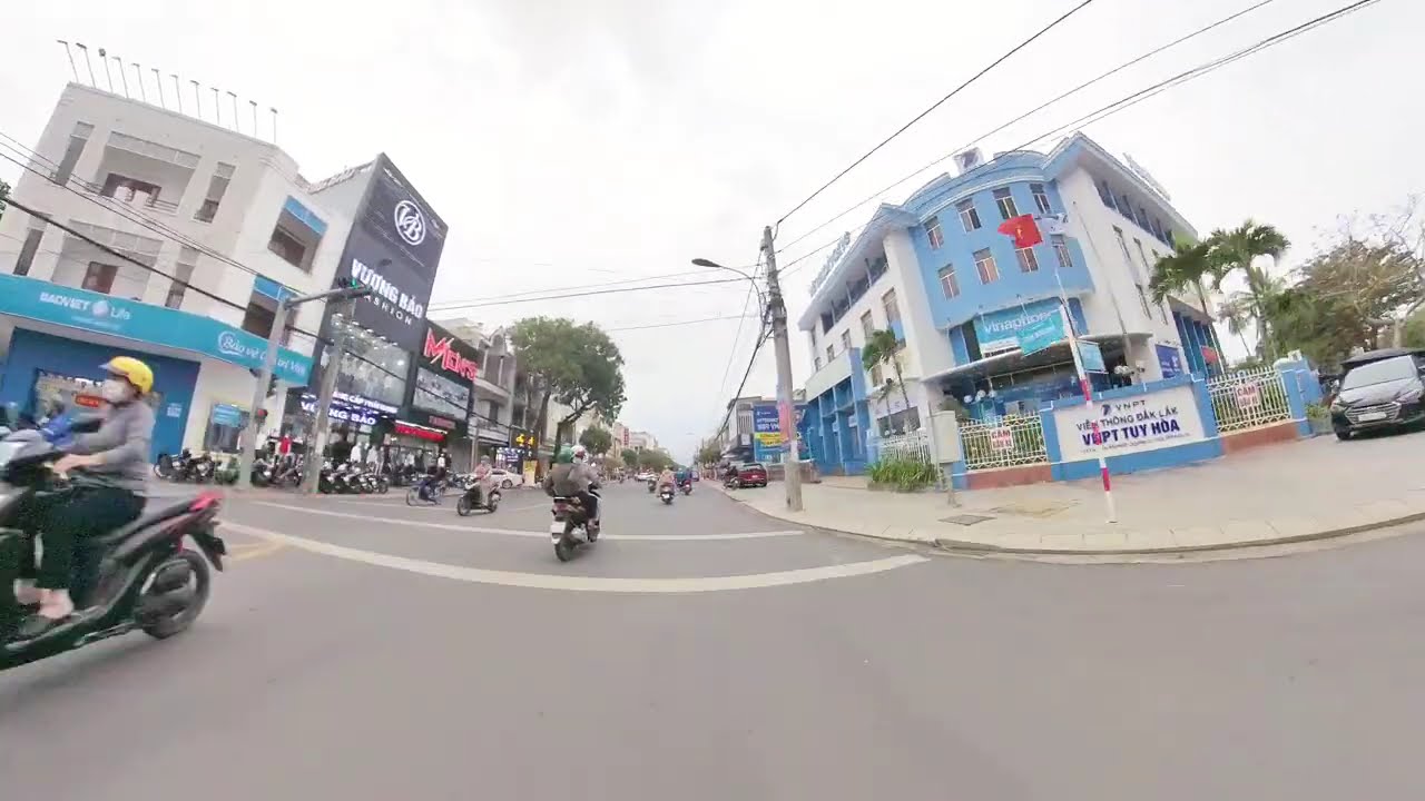 Tuy Hoa, January 23, 2026, along Ngo Van So - Tran Phu - Hung Vuong - Tran Hung Dao streets. #travel