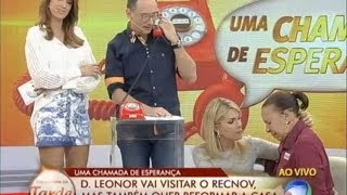 Angela Leal Realiza Sonho De D Leonor De Conhecer O Recnov No Rio De Janeiro