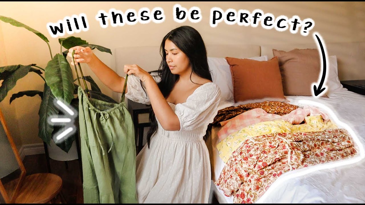 Покупка ВСЕХ летних платьев (Amazon Dress Haul + Old Navy Haul)