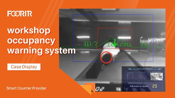 How to use people counting camera to monitor the people counting in workshops?
