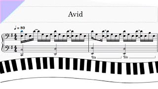 【piano】「Avid」『86エイティシックス』ED主題歌