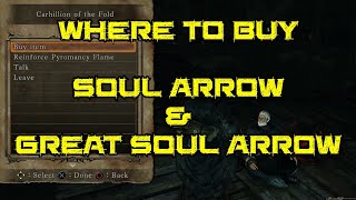 Where To Buy Soul Arrow &amp; Great Soul Arrow - Dark Souls 2 SOTFS