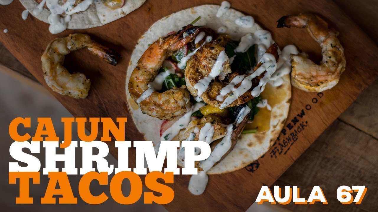 Cajun Shrimp Tacos (Como fazer Tacos) / Cansei de Ser Chef