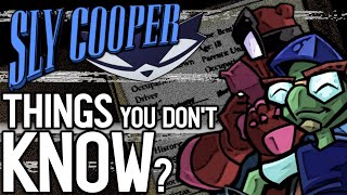 Sly Cooper - Hidden Things You Probably Don’t Know About Bentley & Murray