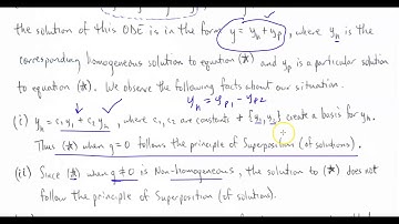 Variation of Parameters for Nonhomogeneous DEs (Part 3) - De