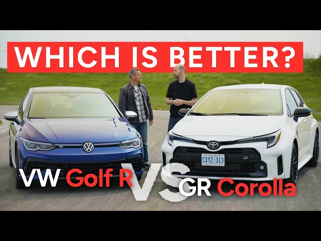 Toyota GR Corolla vs VW Golf R Comparison 