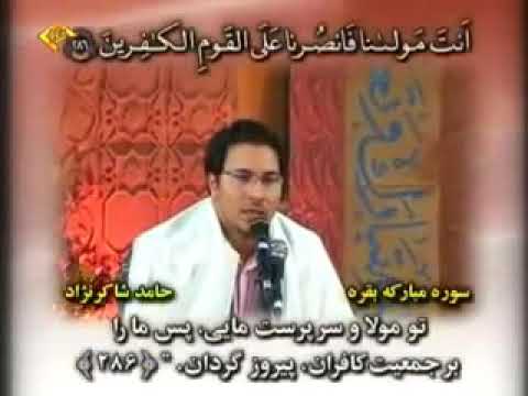 مقام النهاوند من سورة البقرة و الشمس بصوت القارئ حامد شاكر نجاد