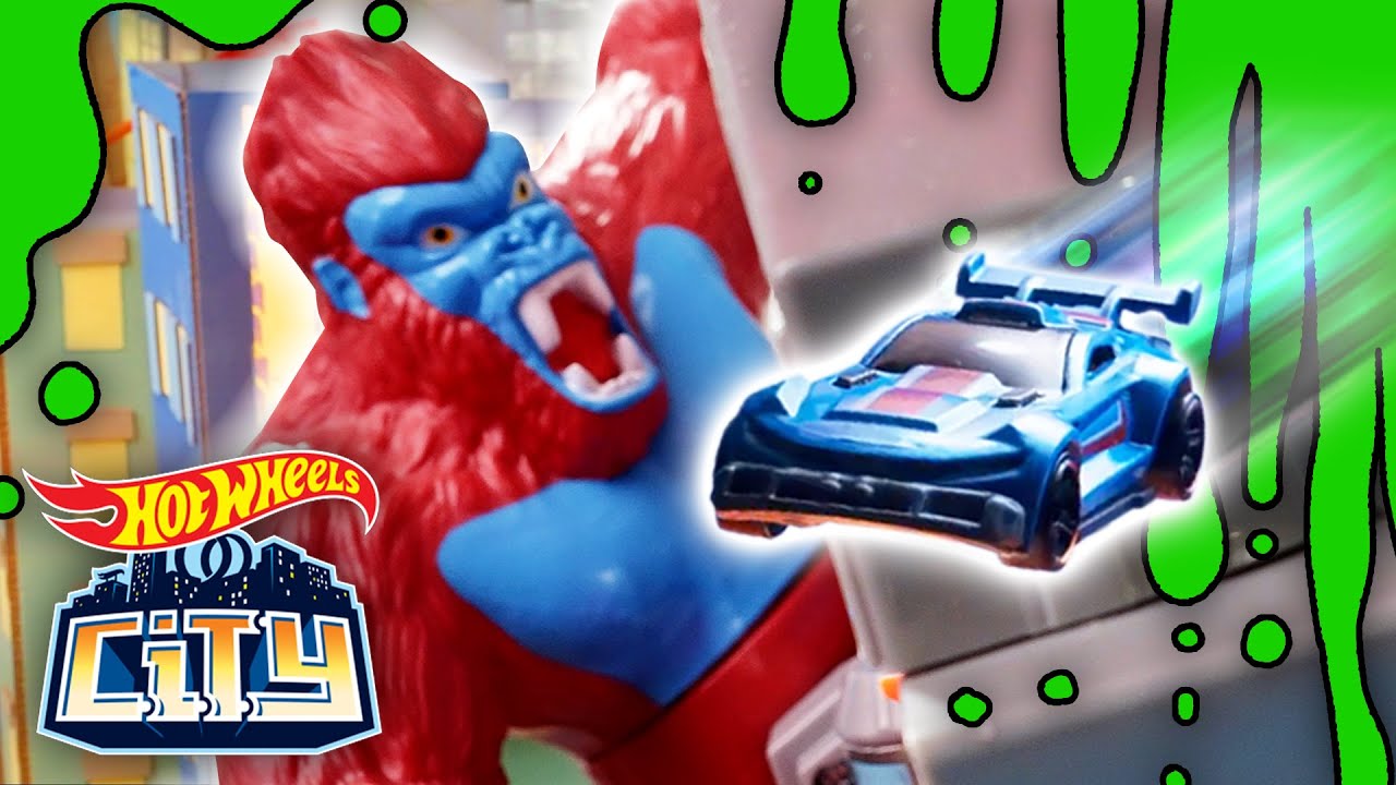 LE + GRAND SET HOT WHEELS ! Test du ULTIMATE DINO ROBOT GARAGE