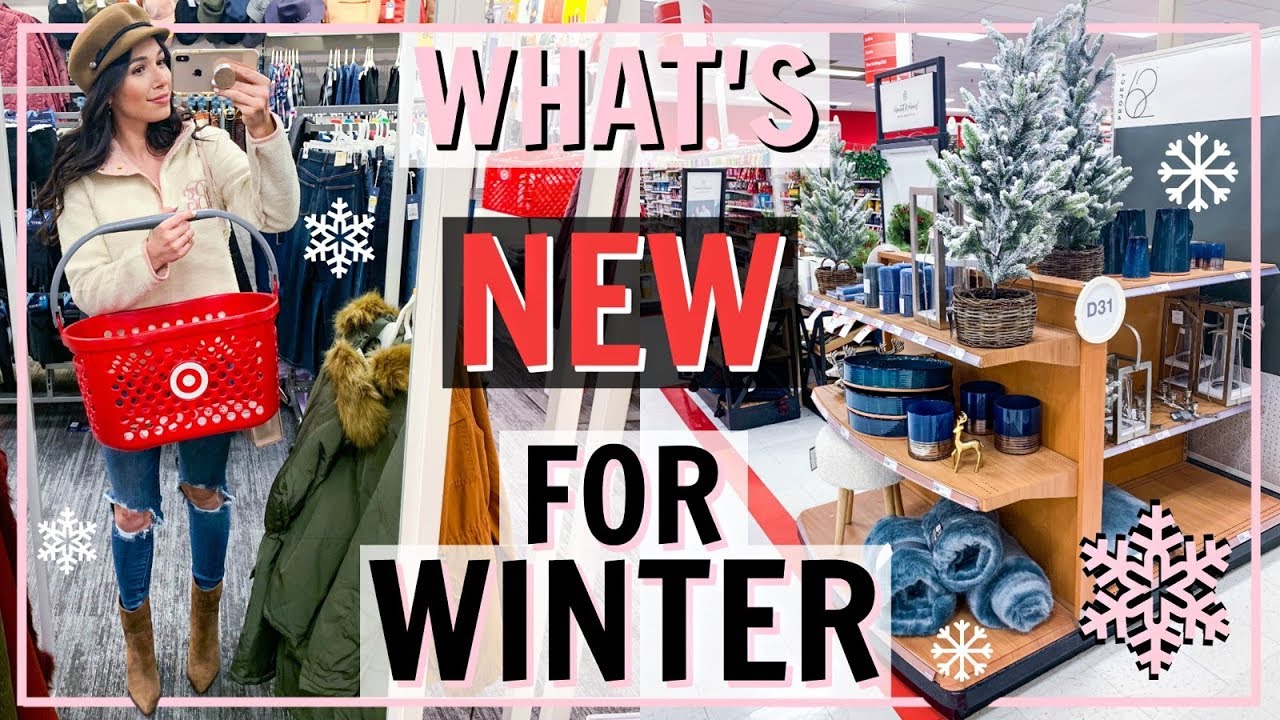 NEW! TARGET SHOP WITH ME FOR WINTER 2018! | Alexandra Beuter