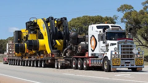Australian Heavy Haulage - World’s largest wheel loader - Guinness World Record LeTourneau L-2350