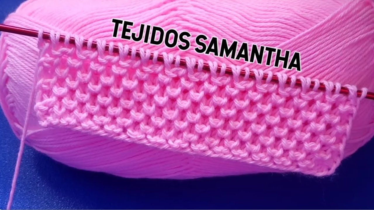 HERMOSO PATRÓN💝 PARA TEJER CHOMPAS CHALECOS SUÉTER A DOS AGUJAS  / TEJIDOS SAMANTHA  #tejedoras