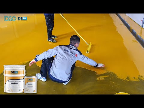 Video: Tự làm sàn polyurethane tự san phẳng (ảnh)