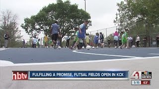 Sporting KC, UG open new futsal courts in WyCo