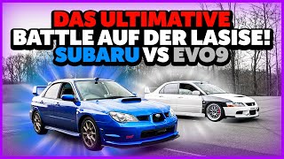 JP Performance  DAS ULTIMATIVE BATTLE! | Subaru WRX STI VS Evo 9