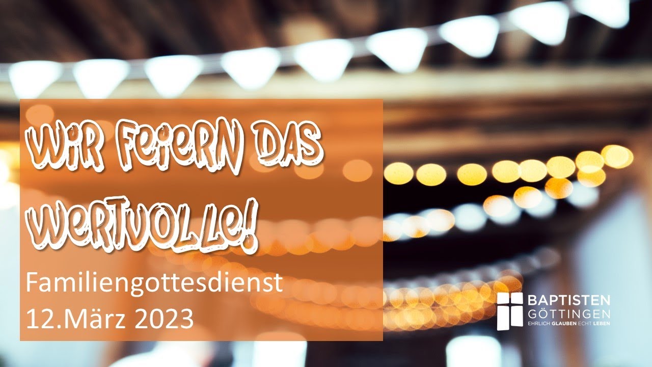 Gottesdienst am 12.03.2023 - YouTube