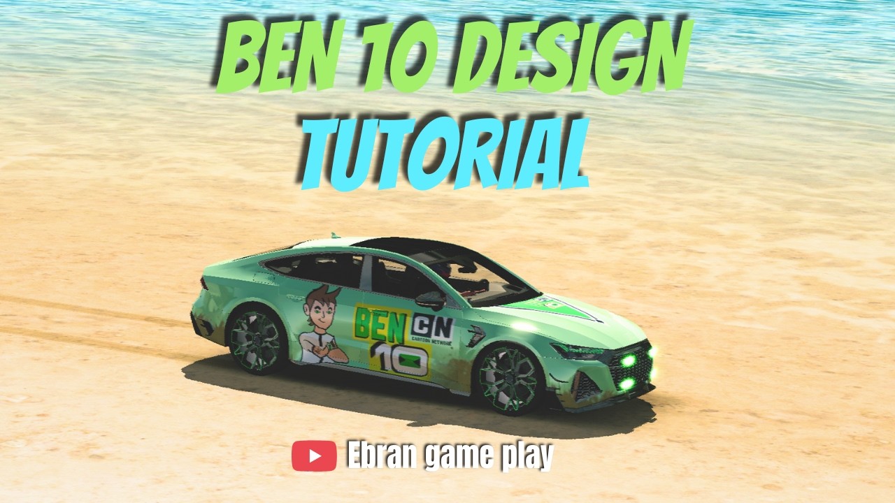 Custom Audi R7 Car Design Tutorial | Car Parking Multiplayer (CPM ...
