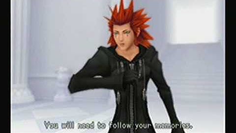 Kingdom Hearts Re:Chain of Memories English - Part 9 - Boss Axel #1 (Proud Mode)