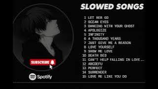 SAD Love Songs - Slowed Songs (slowed reverb) - Sad songs will make you cry#heartbreak 