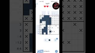 NONOGRAM Level 8 #nonogram #braingames #mindgames #satisfy #satisfying #puzzel #games #gaming #kids