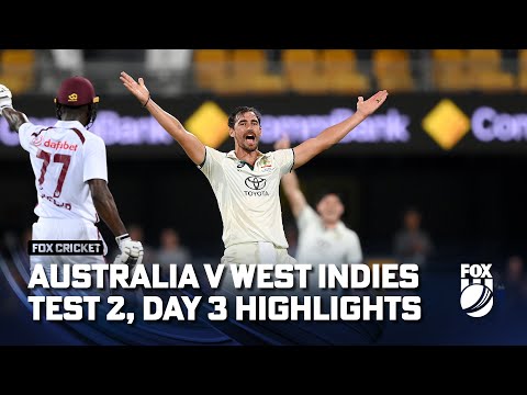 Australia v West Indies - Second Test, Day 3 Highlights I 27/01/24 I Fox Cricket