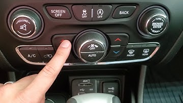 2017 Jeep Cherokee Trailhawk 4x4 Interior Demonstration