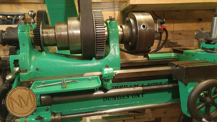 Vintage Bertram Lathe Restoration - VINTAGE MACHIN...