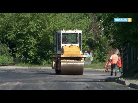 В областном центре активно ремонтируются дороги