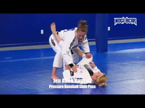 Girls Grappling: Jen Allen Russell of OCBJJ Remastered Classic Pressure Baseball Slide Pass