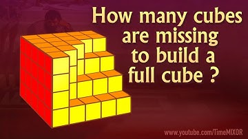 How Many Cubes are Missing to build a FULL CUBE???